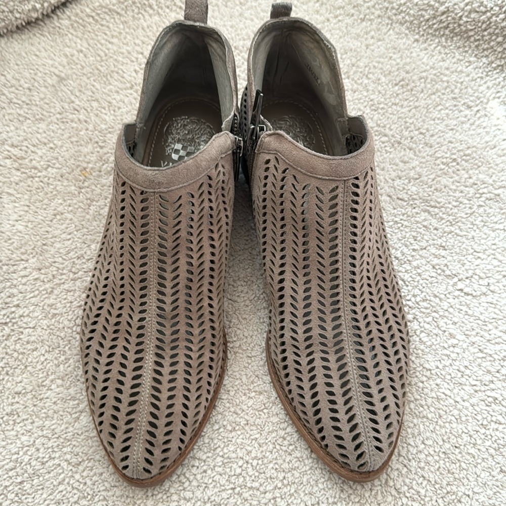 Vince Camuto low ankle blazer cut design bootie